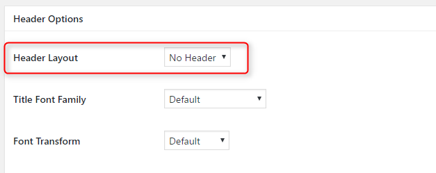 Content Blocks Hide Header