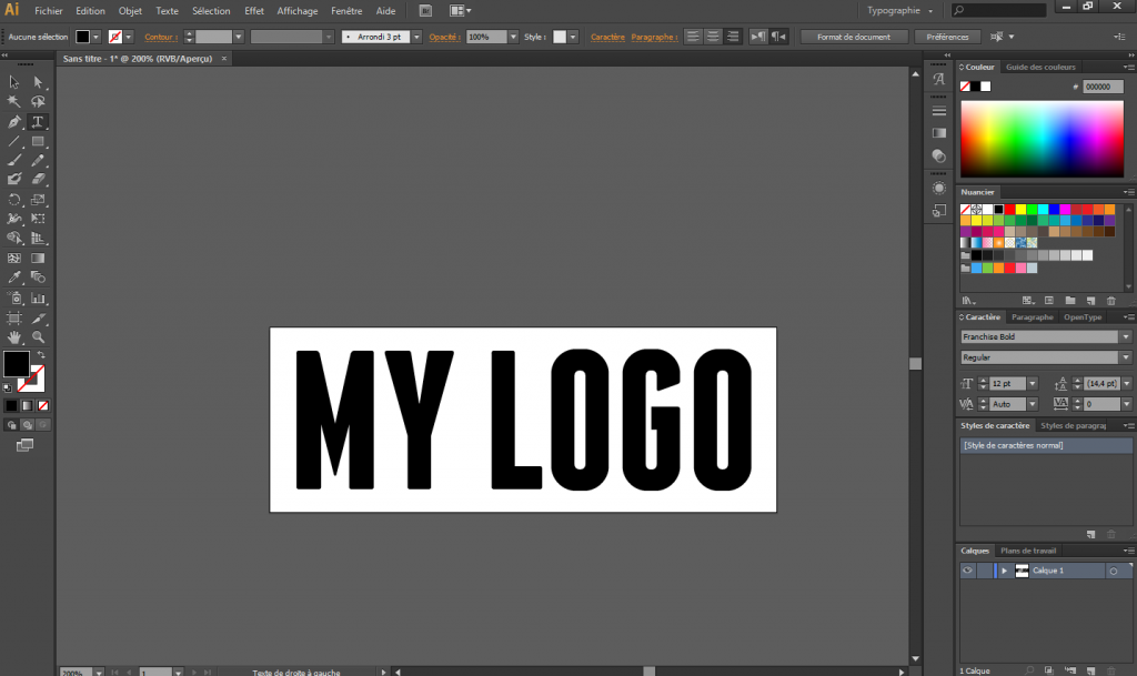 SVG Logo Step 1